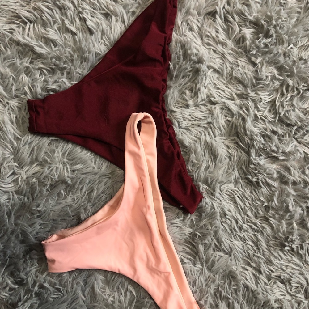 Bikini bottoms super cheeky